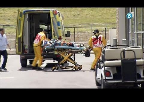 Grave acidente de moto no GP de Jasper Iwema